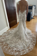 C2023-CS71 - vestido de novia sin espalda con escote en V profundo y manga japonesa