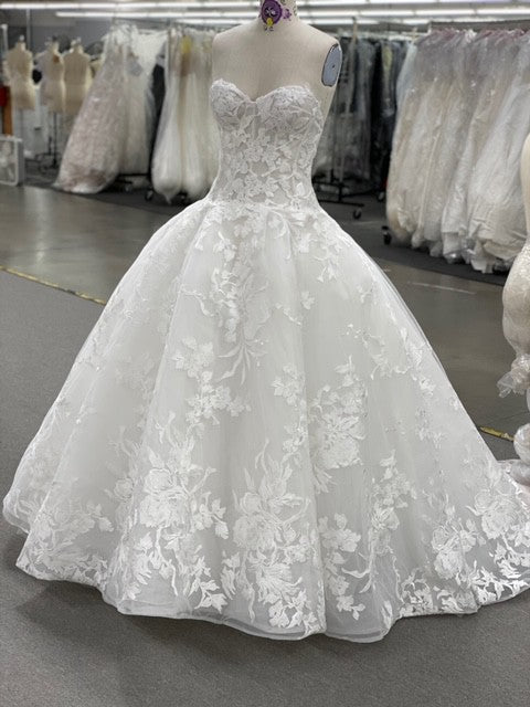 C2022-SB399 - Robe de mariée formelle robe de bal bustier
