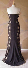 Style 8200 - strapless pageant evening gown formal dress