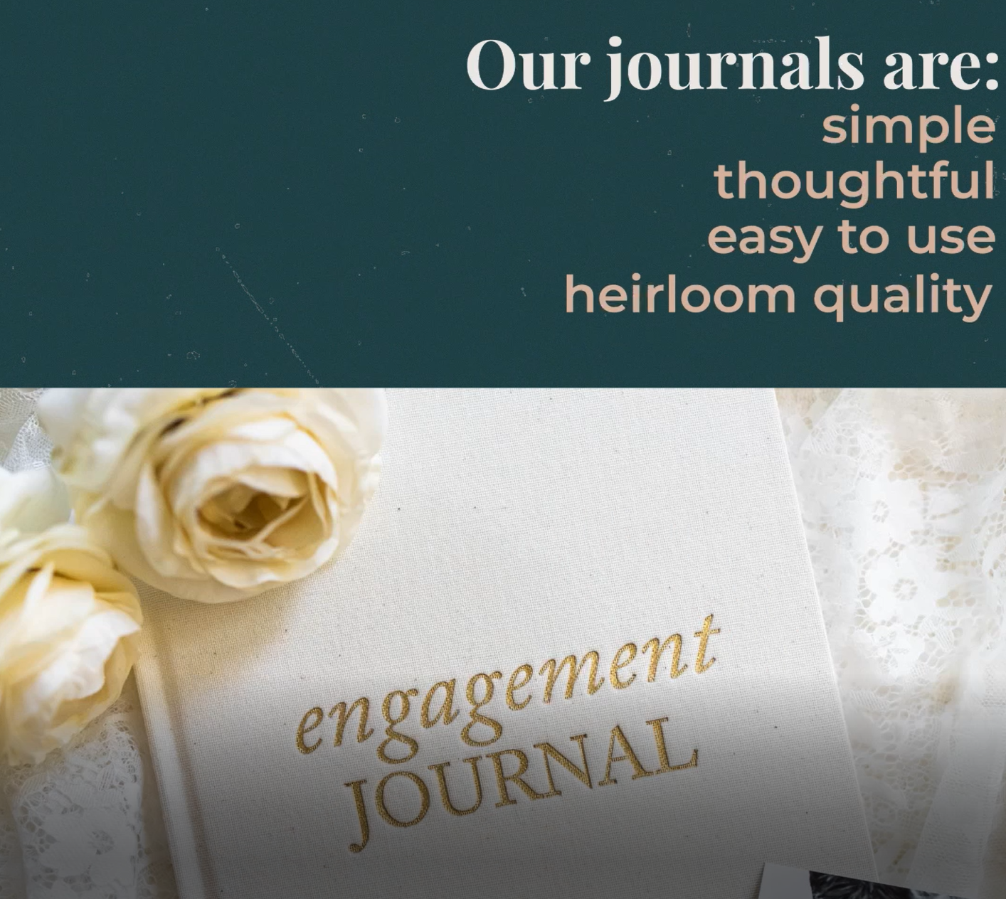 DUNCAN & STONE PAPER CO. Wedding Anniversary Journal (Taupe, 189 Pages) - Anniversary Book for Couple - Marriage Memory Book & Photo Album - Perfect Anniversary Journal for Couples