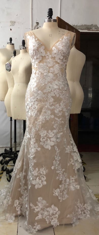 Style C2018-JNunez - Réplique de robe de mariée inspirée de Stevie - Made With Love