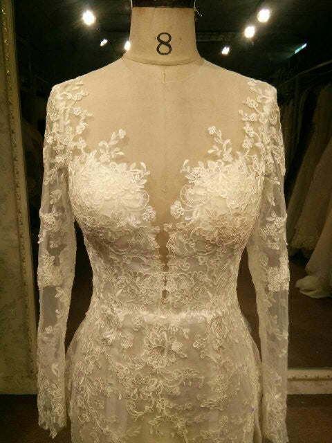 Style C2016Baird - Long Sleeve Lace Wedding Dress