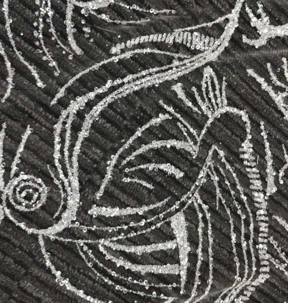 WT4190 - vestido de novia de encaje con pedrería y corte en forma de corazón con tirantes finos