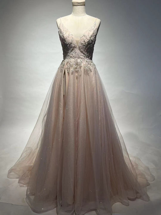 Style DOL36 - Sleeveless empire waist formal ball gown